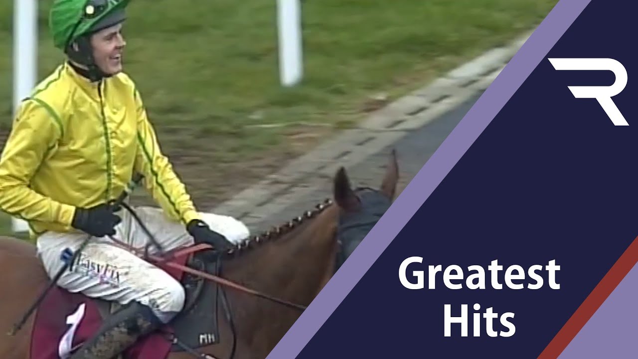 HOW DID HE WIN? Beef Or Salmon reels in The Listener to take the 2007 Irish Gold Cup at Leopardstown