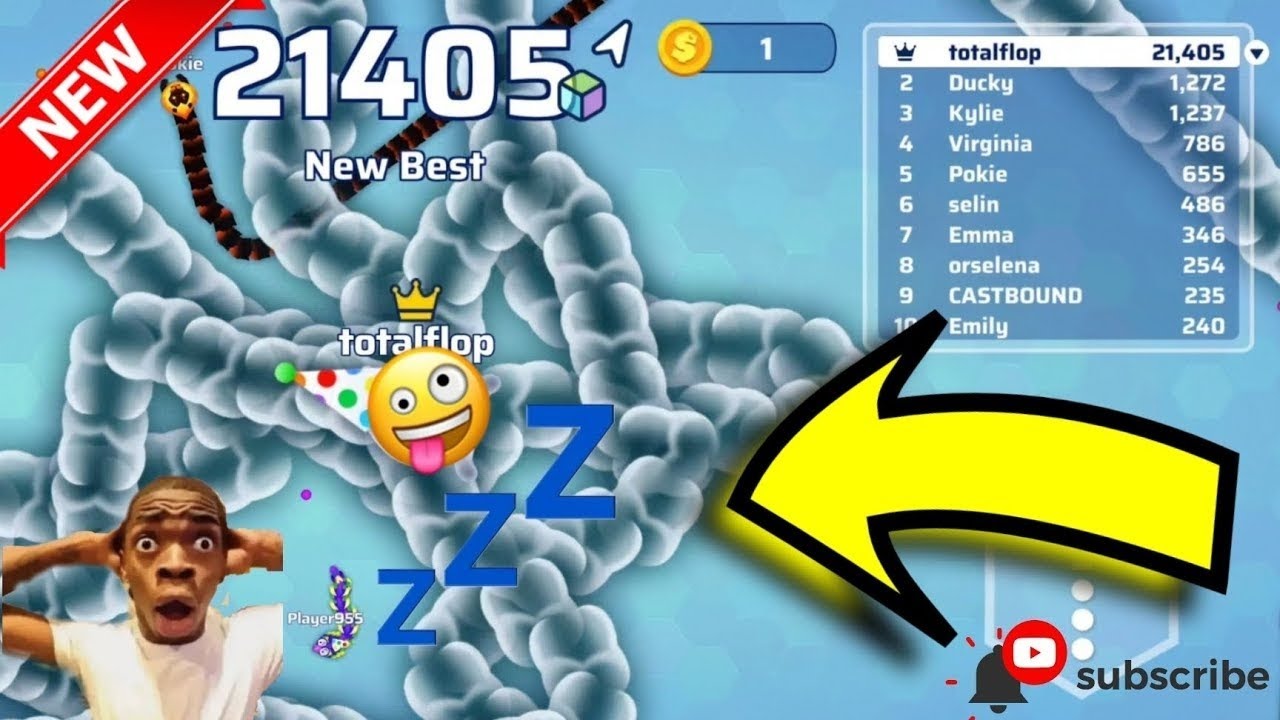 Slither.io But It's A FUN PARK!