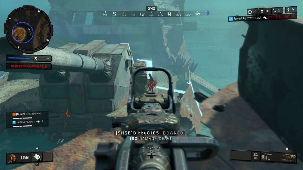 Win with Only Randoms at Shipwreck (Including the Final 2 Kills) | BO4 Blackout Alcatraz