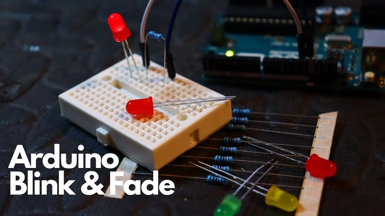 Blink & Fade - Getting started with Arduino