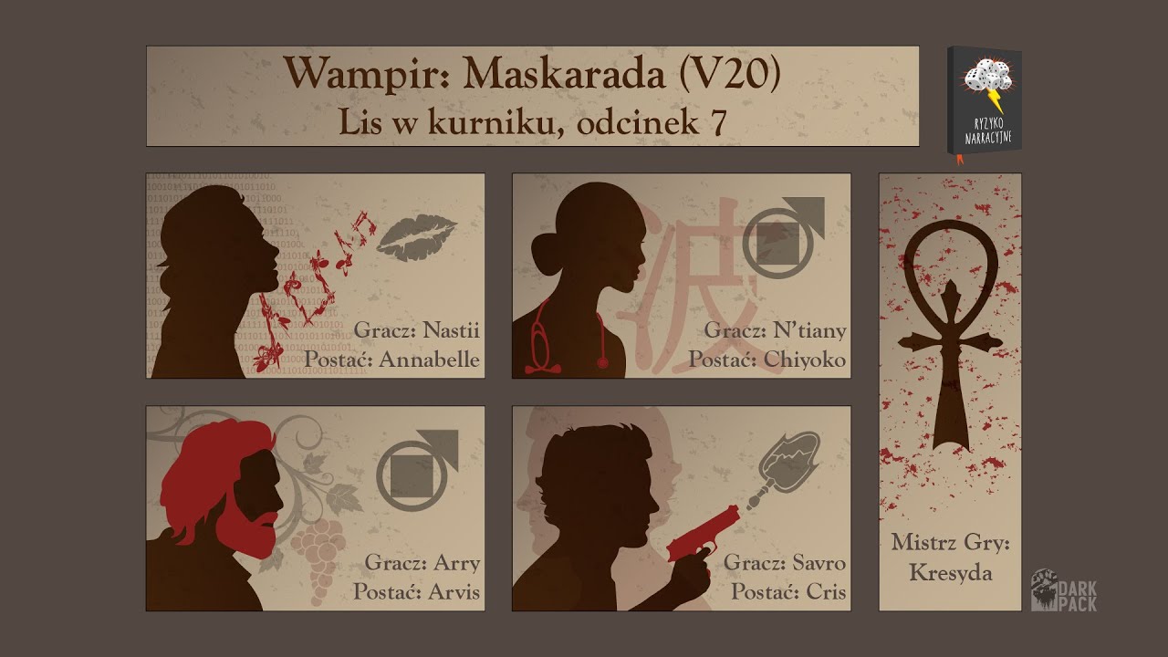 Rzeka kłopotów | Wampir: Maskarada (V20) | Lis w kurniku, odc. 7