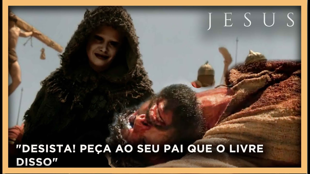 Antes da Crucifica&ccedil;&atilde;o, Satan&aacute;s provoca Jesus | NOVELA JESUS