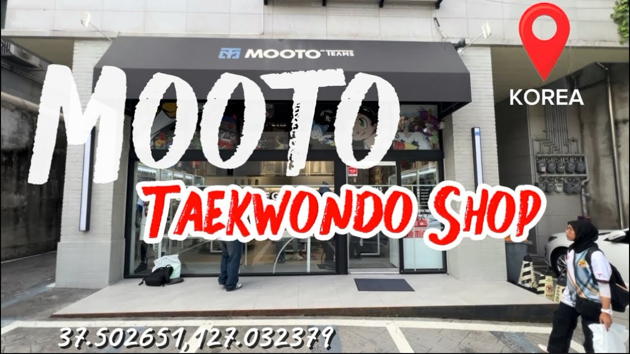 Mooto Taekwondo Shop in Korea
