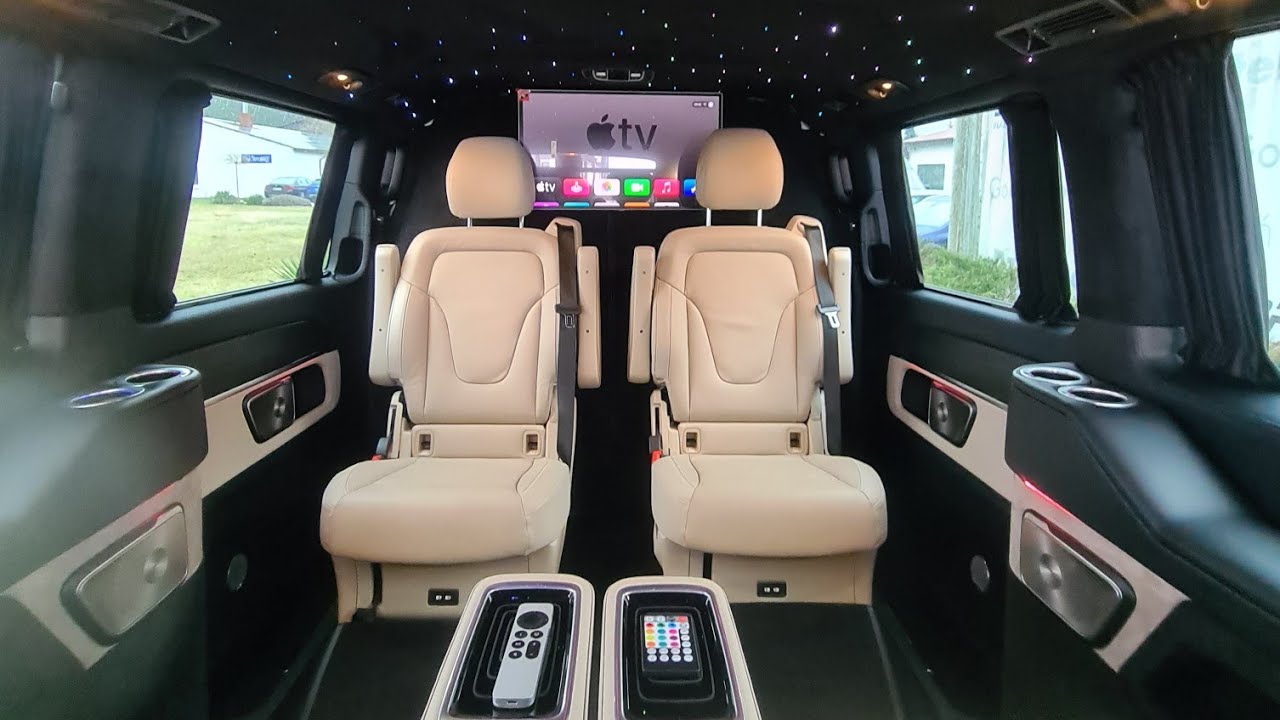 Nowy Mercedes V Class 2025r w pakiecie SprintCar Ultra Luxury. Upgrade typ Maybach V Klasa W447