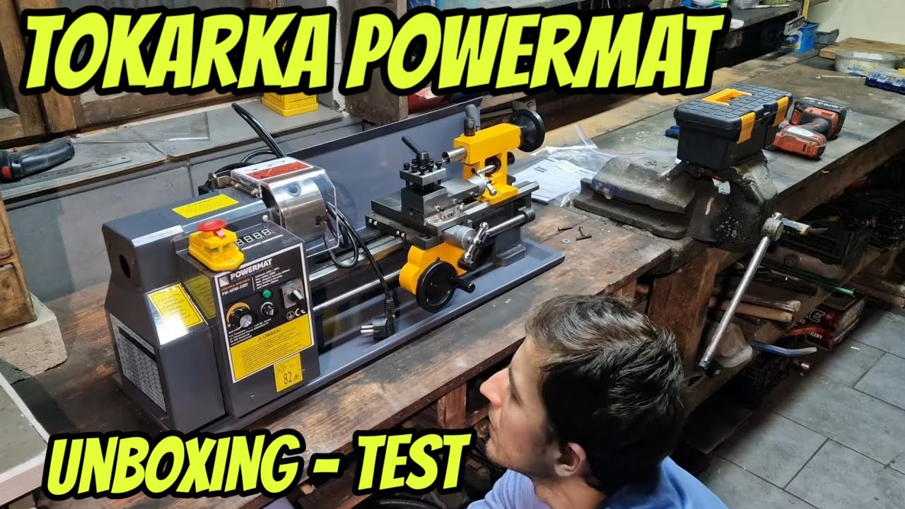 Tokarka Powermat - Unboxing i pierwsze testy