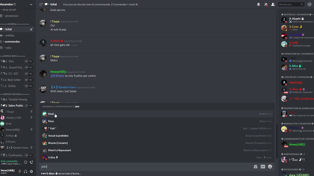 Krown se fais gifler par Kireii - débitage discord