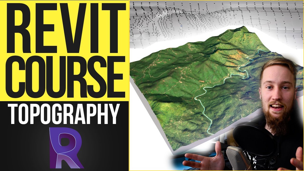 Revit Topography Tutorial - How to Model Site Terrain Toposurface | Intermediate Revit Course 01