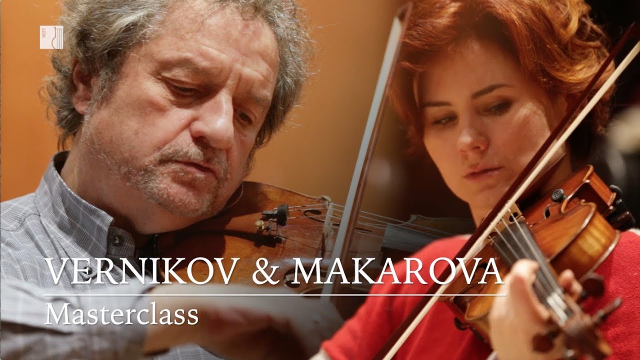 Masterclass de VIOLÍ amb Pavel Vernikov & Svetlana Makarova - Cicle Liceu Cambra