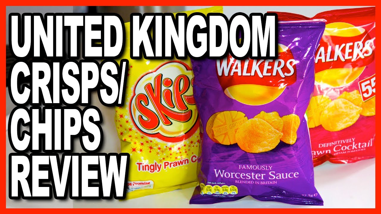 Prawn Flavoured Crisps/Chips ★ Walker & Skips from the UK Review