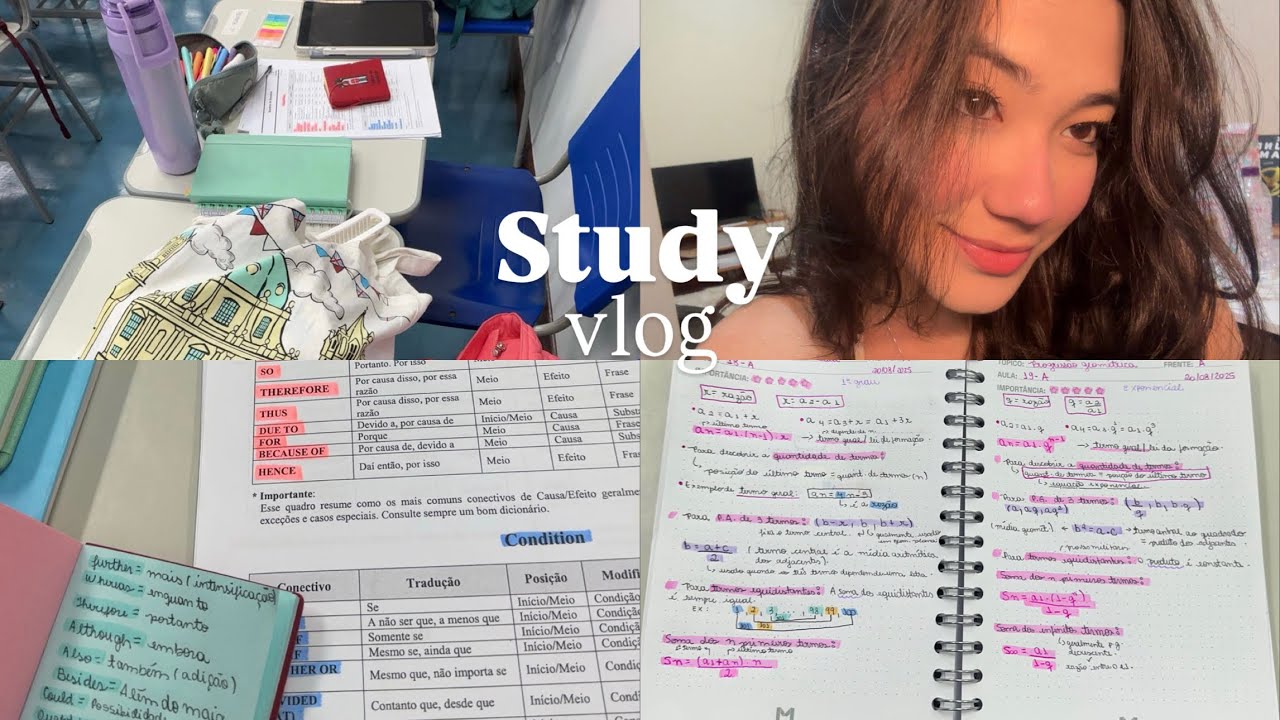 study vlog | estudando, vivendo e surtando 