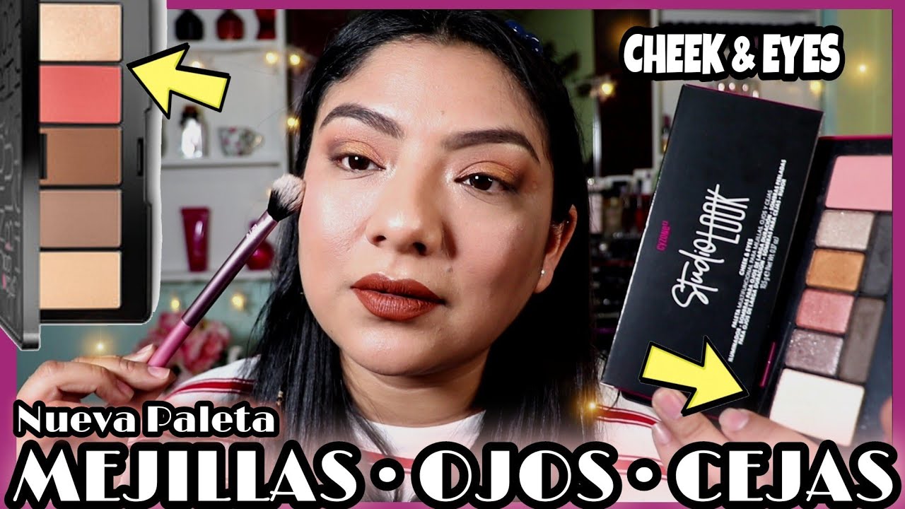 🔴 Nueva Paleta Multifuncional Cheek & Eyes | Mejillas, Ojos y Cejas | Studio Look Cyzone