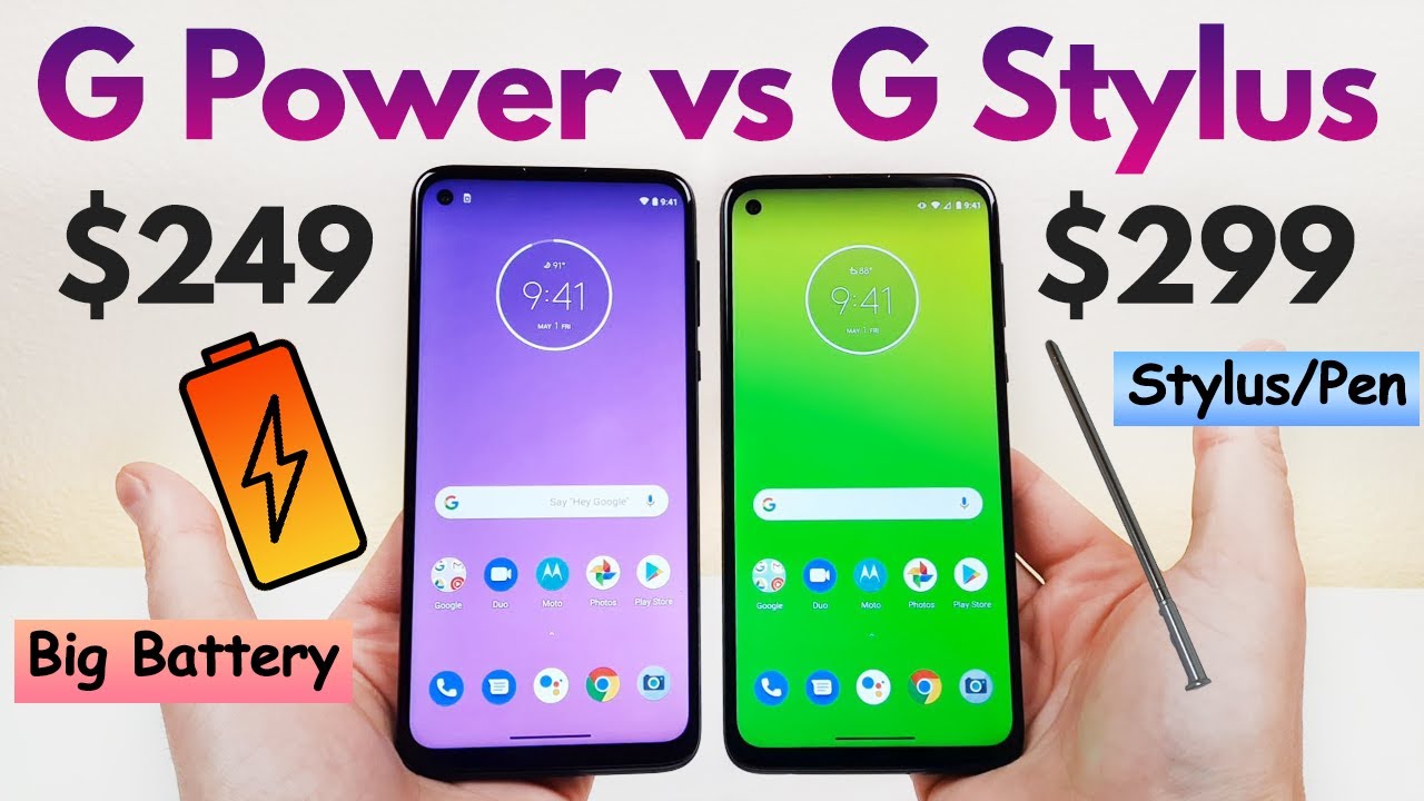 Moto G Power vs Moto G Stylus - Who Will Win?