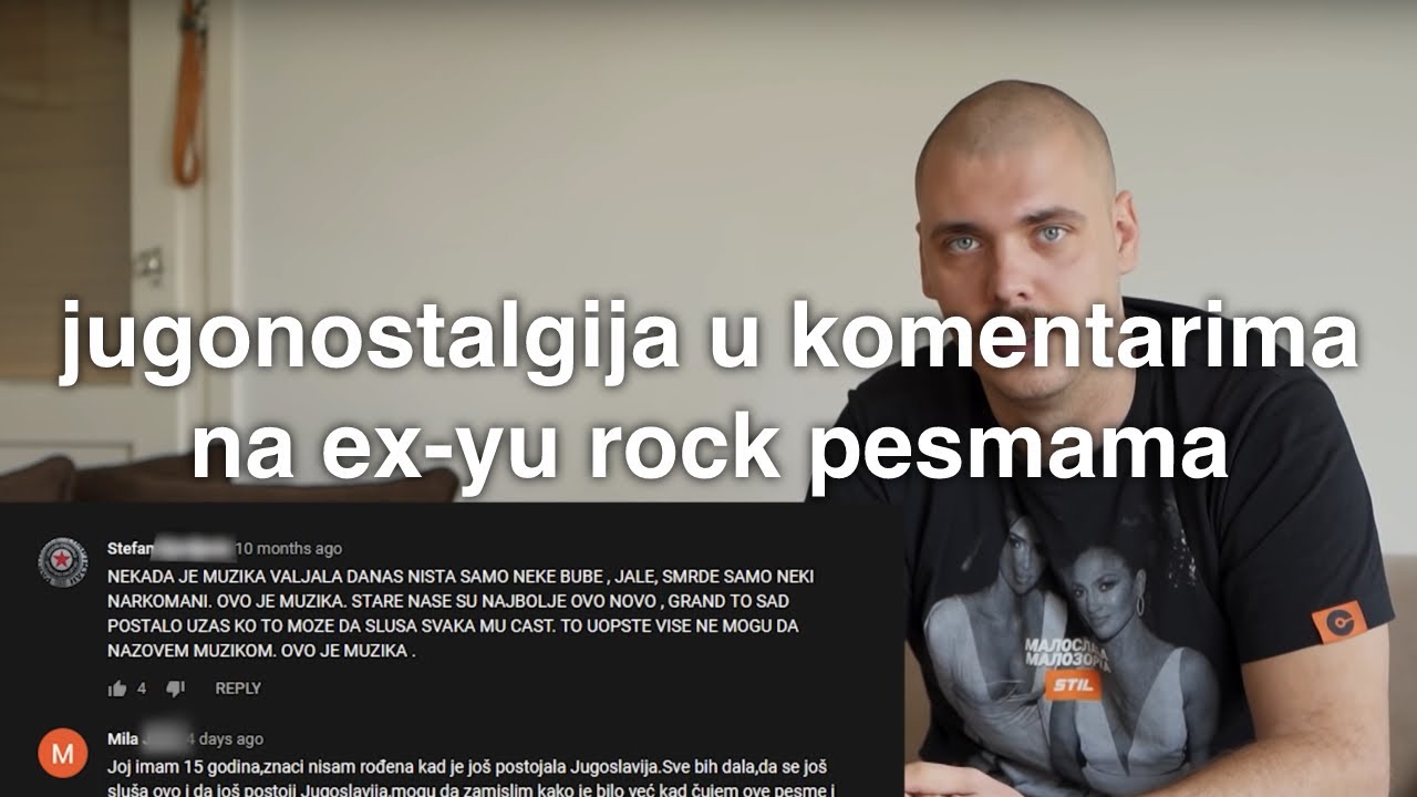 JUGONOSTALGIJA U KOMENTARIMA NA EX-YU ROCK PESMAMA