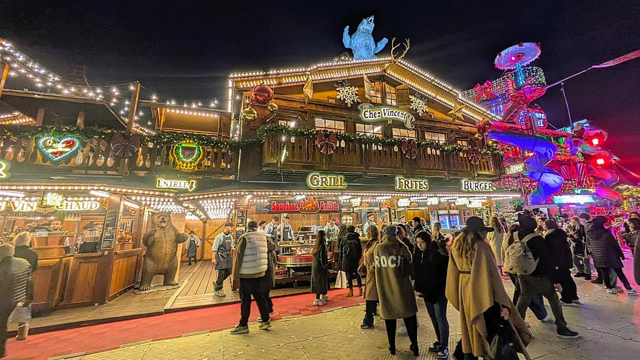 MARCHÉ DE NOËL DES TUILERIES : WOW ! 🤩🎉 #humour #marchedenoel #tuileries #spectacle #fêteforaine