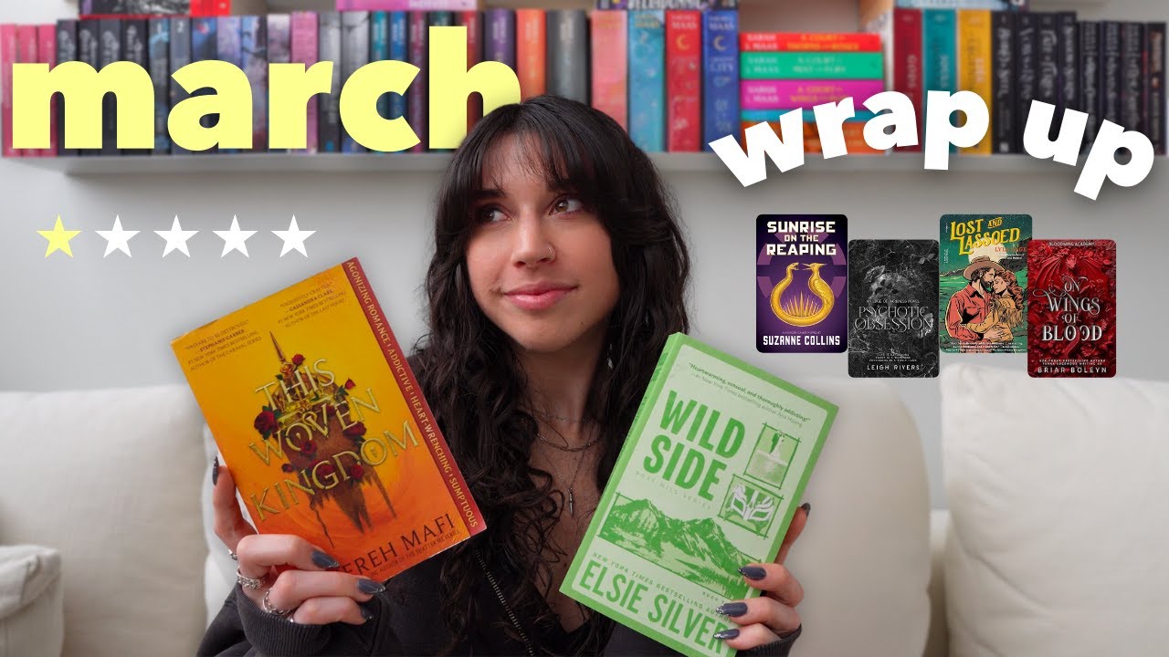 The 17 books I read in March 📖♥️ | March reading wrap up