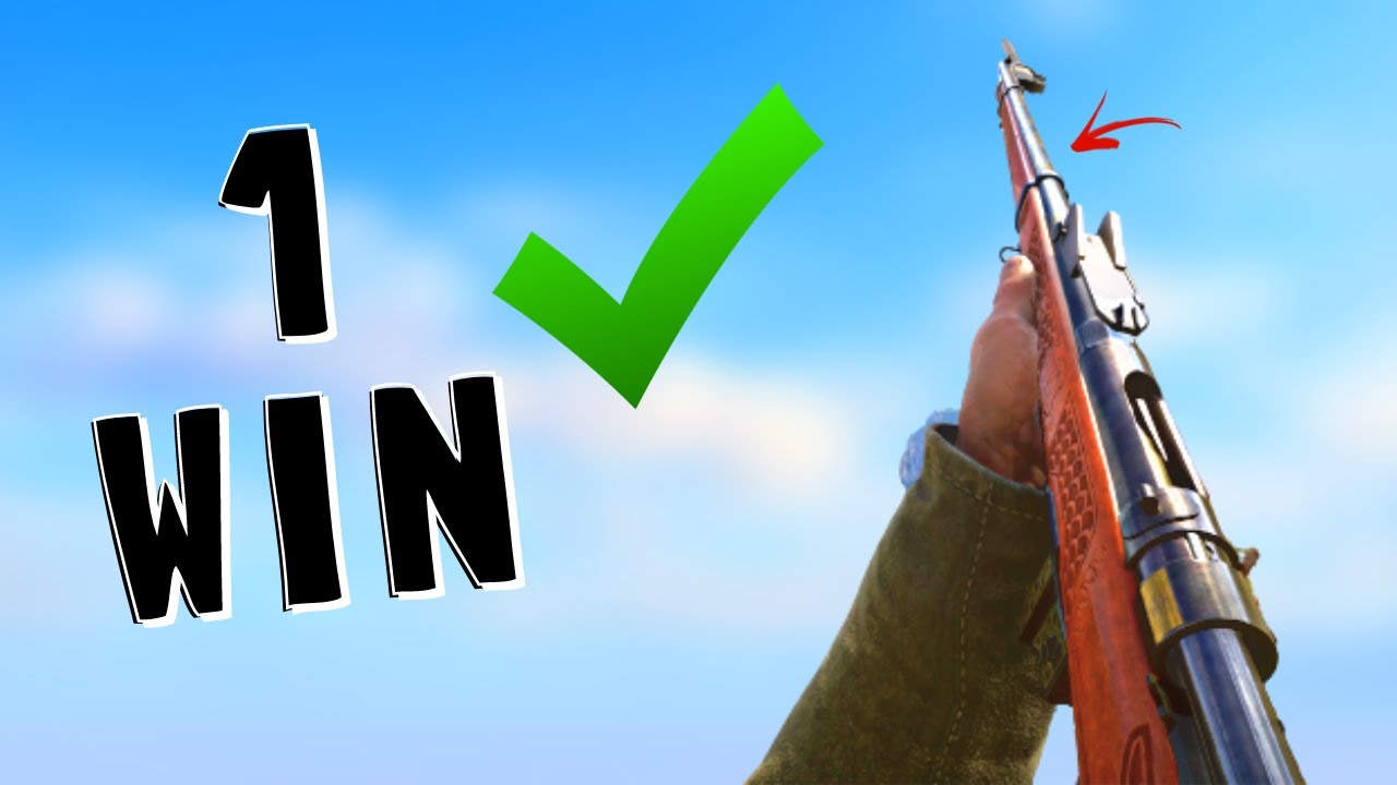 Battlefield 1: One Win with The Worst Sniper