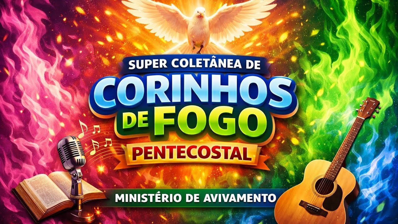 + de 2 Horas de Corinhos de Fogo Pentecostal/Super Coletânea/Pastor Marcio Boldrini/Avivamento 