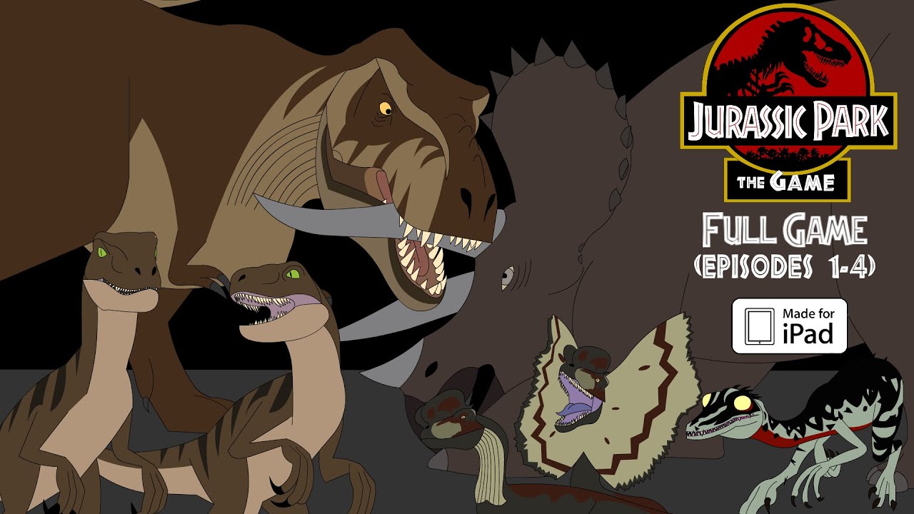 Jurassic Park The Game (IOS) - Full Game / Ep1-4 (GOLD RANK/NO COMMENTARY)