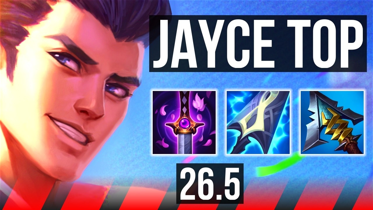 JAYCE vs K'SANTE (TOP) | Good KDA: 16/1/8, 48K damage | EUW Grandmaster | 26.5
