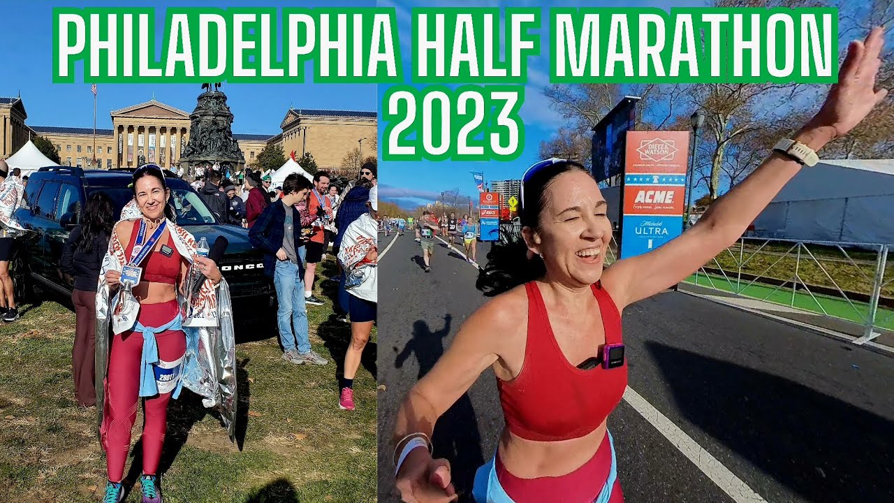 Philadelphia Half Marathon 2023 | My second best half marathon EVER!