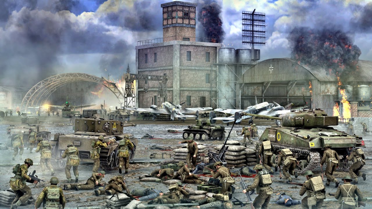 Battle of Carpiquet Airfield - Operation Windsor 1944 | Gates of Hell