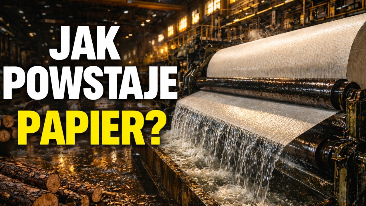 Jak Powstaje Papier? Produkcja Papieru Krok po Kroku, Masa Wł&oacute;knista, Maszyna Papiernicza!