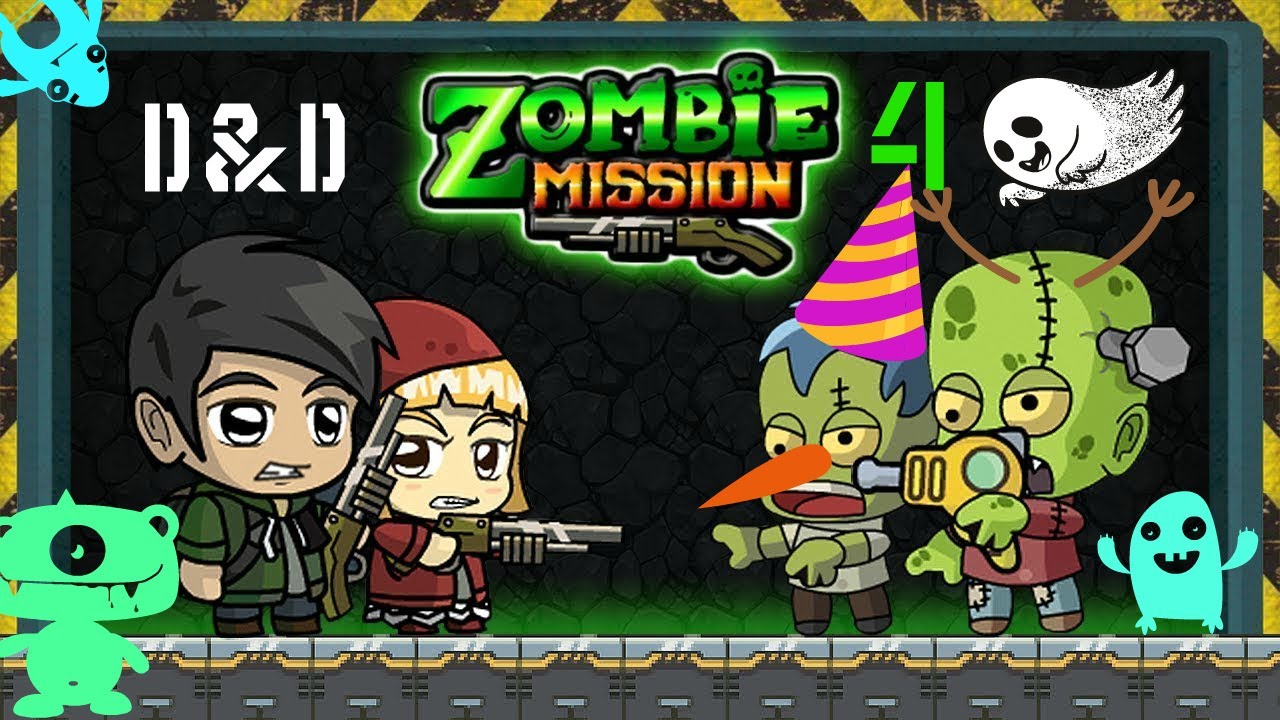 Игра Миссия Зомби 4 на Двоих Zombie Mission 4