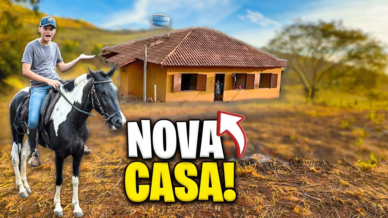 ESSA &Eacute; MINHA NOVA FAZENDA ONDE VOU MORAR!