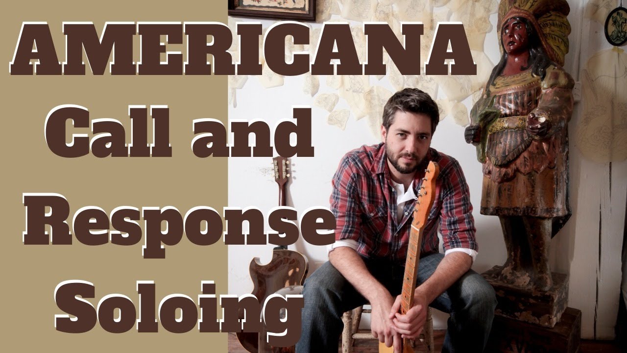 Americana Guitar - Call and Response Soloing #guitarlesson #americana