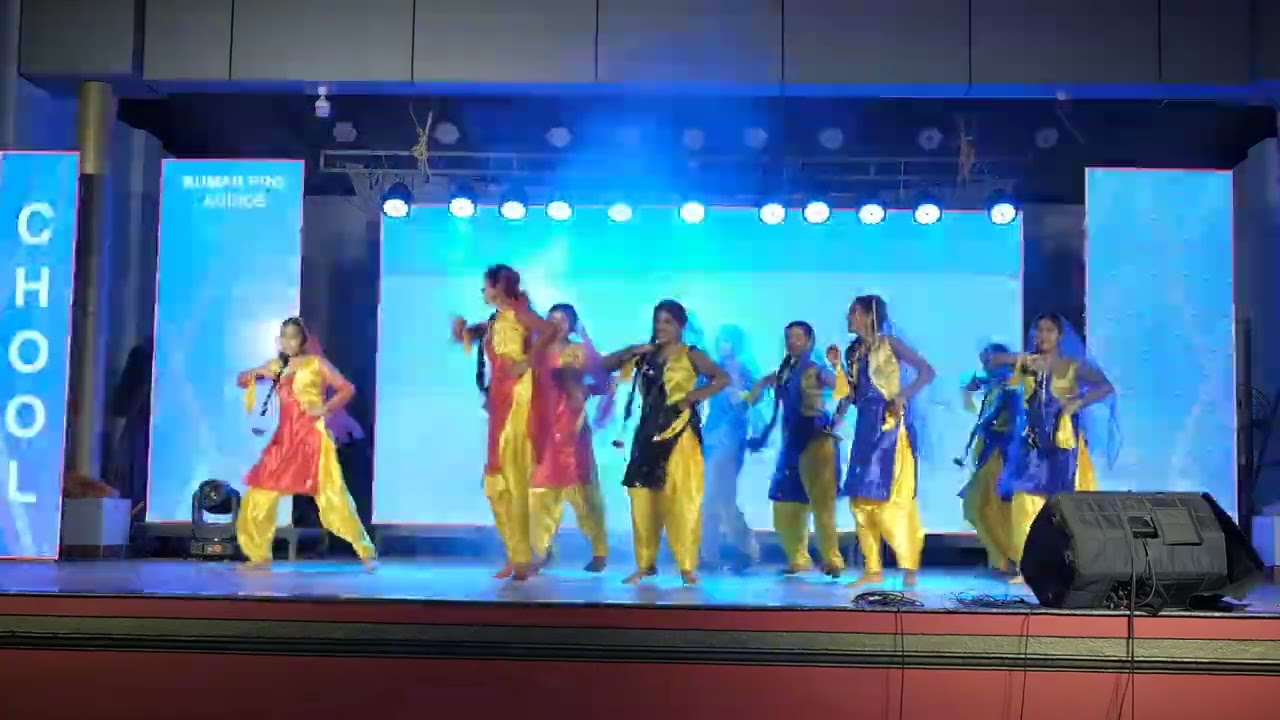THE STUDENTS OF SMD CAPTURING THE AURA OF PUNJABI TRADITION