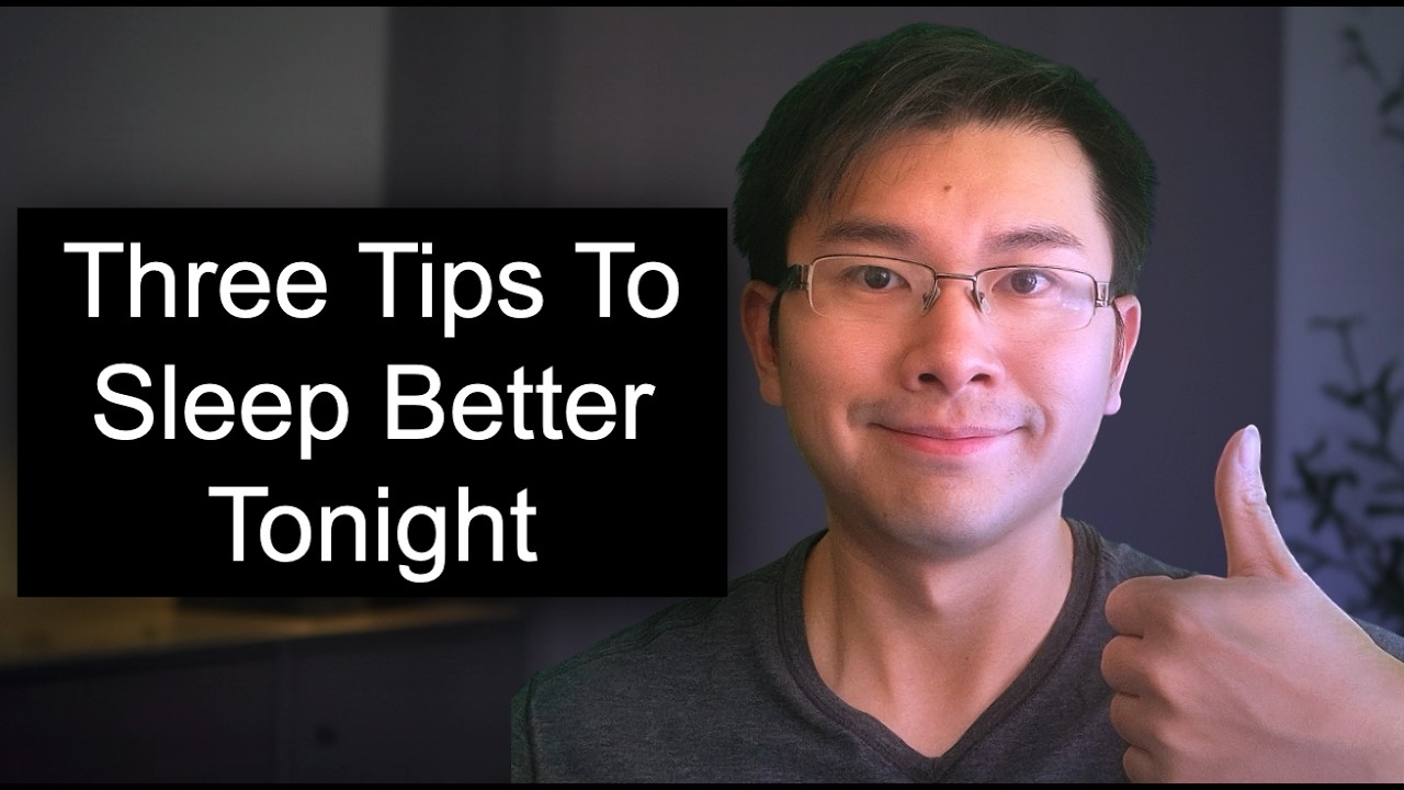 Sleep Psychologist's Three Tips To Improve Sleep (Start Tonight)
