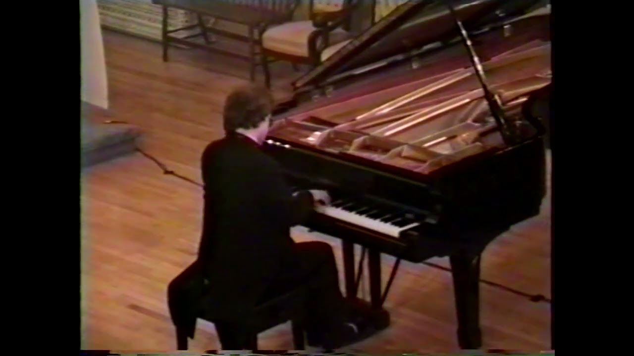 Marc Andre Hamelin recital Visitation Church October 20 1991