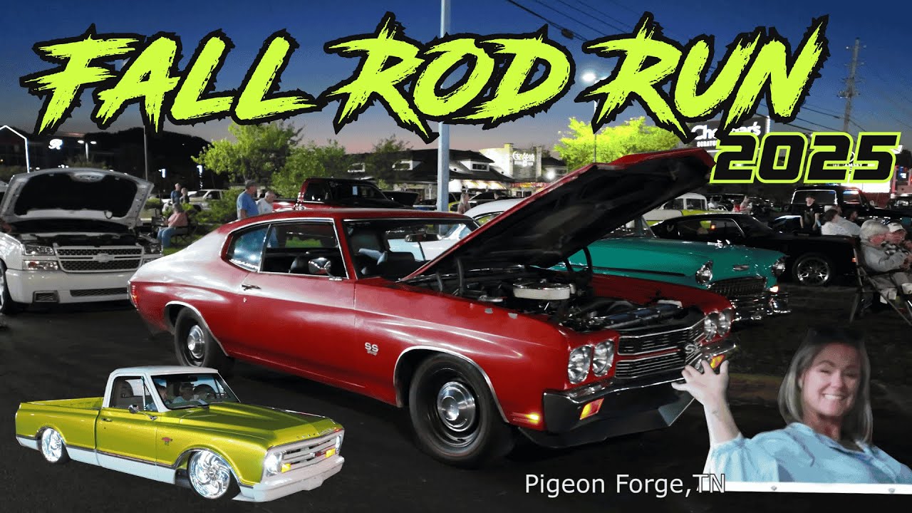 Fall Rod Run 2025! - Friday Night on the Strip! - Pigeon Forge, TN