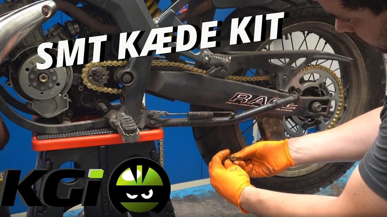 Gilera SMT - Montering af kæde kit