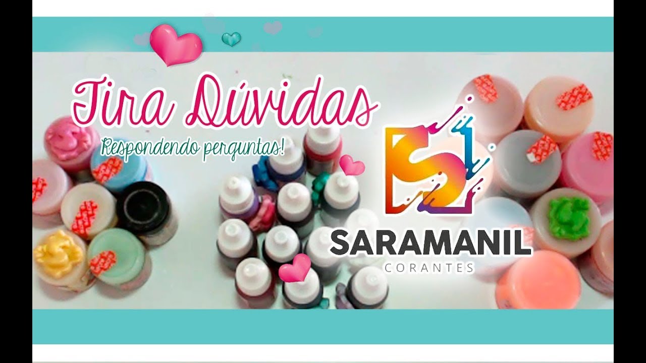 Tira Dúvidas Saramanil Corantes -  Pós de tingimento - Líquidos  - Brilhantes
