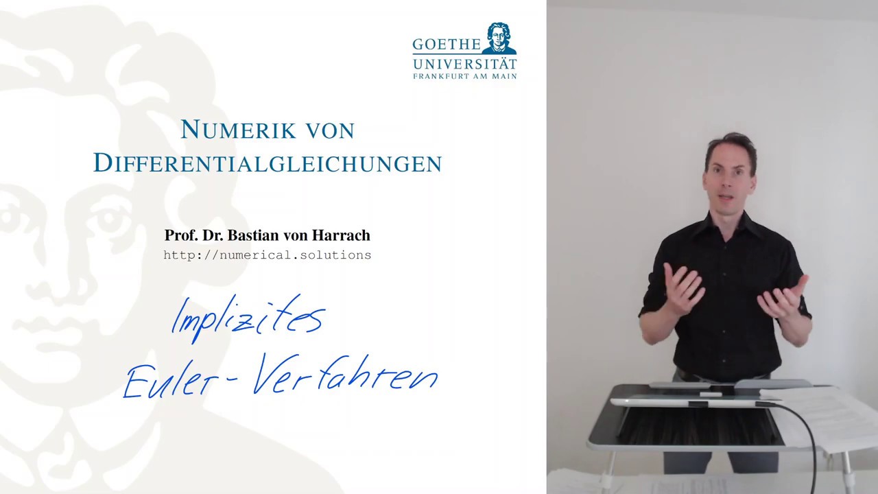 NDGL 1.3.3 Implizites Euler-Verfahren