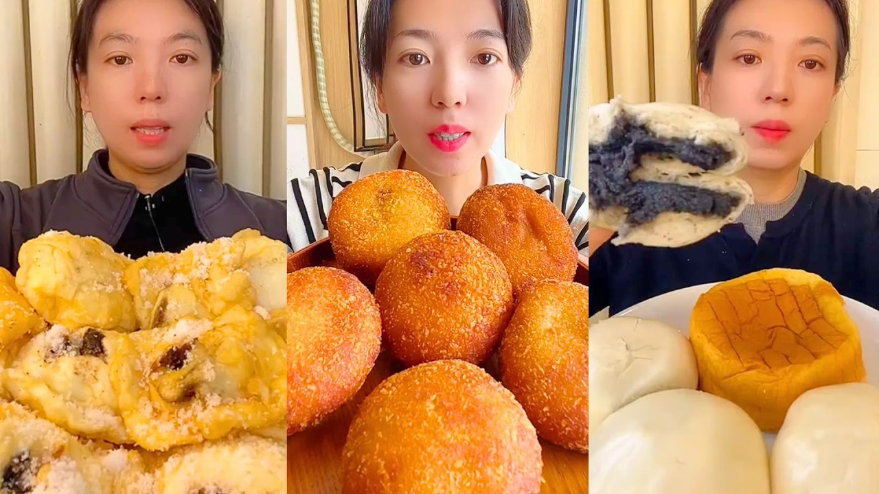 Traditional Chinese Homemade Food Eating Show | Buns Noodles & Desserts Mukbang #84