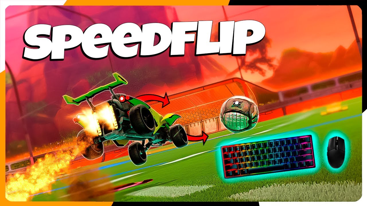 COMO HACER EL SAQUE RAPIDO EN TECLADO Y MOUSE (SPEEDFLIP) - ROCKET LEAGUE