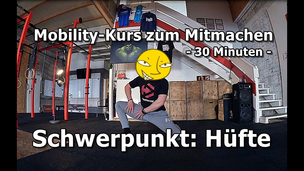 RESET Mobility Kurs zum Mitmachen - Schwerpunkt Hüfte