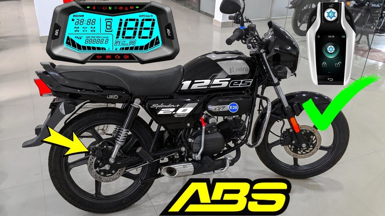 2026 Hero Splendor Plus 125 ABST BS7 New Launch ? On Road Price & 3D Logo | Review & Looks | Spl +
