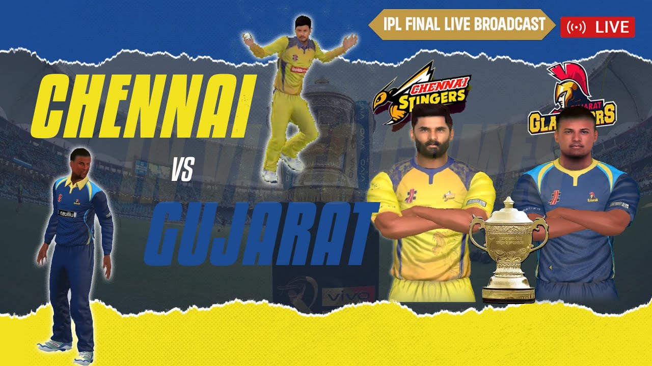 FINAL : CSK vs GT - 𝗖𝗵𝗲𝗻𝗻𝗮𝗶 𝗦𝘂𝗽𝗲𝗿 𝗞𝗶𝗻𝗴𝘀 𝘃𝘀 𝗚𝘂𝗷𝗮𝗿𝗮𝘁 𝗧𝗶𝘁𝗮𝗻𝘀 IPL 2023 Real Cricket 22 Live Stream