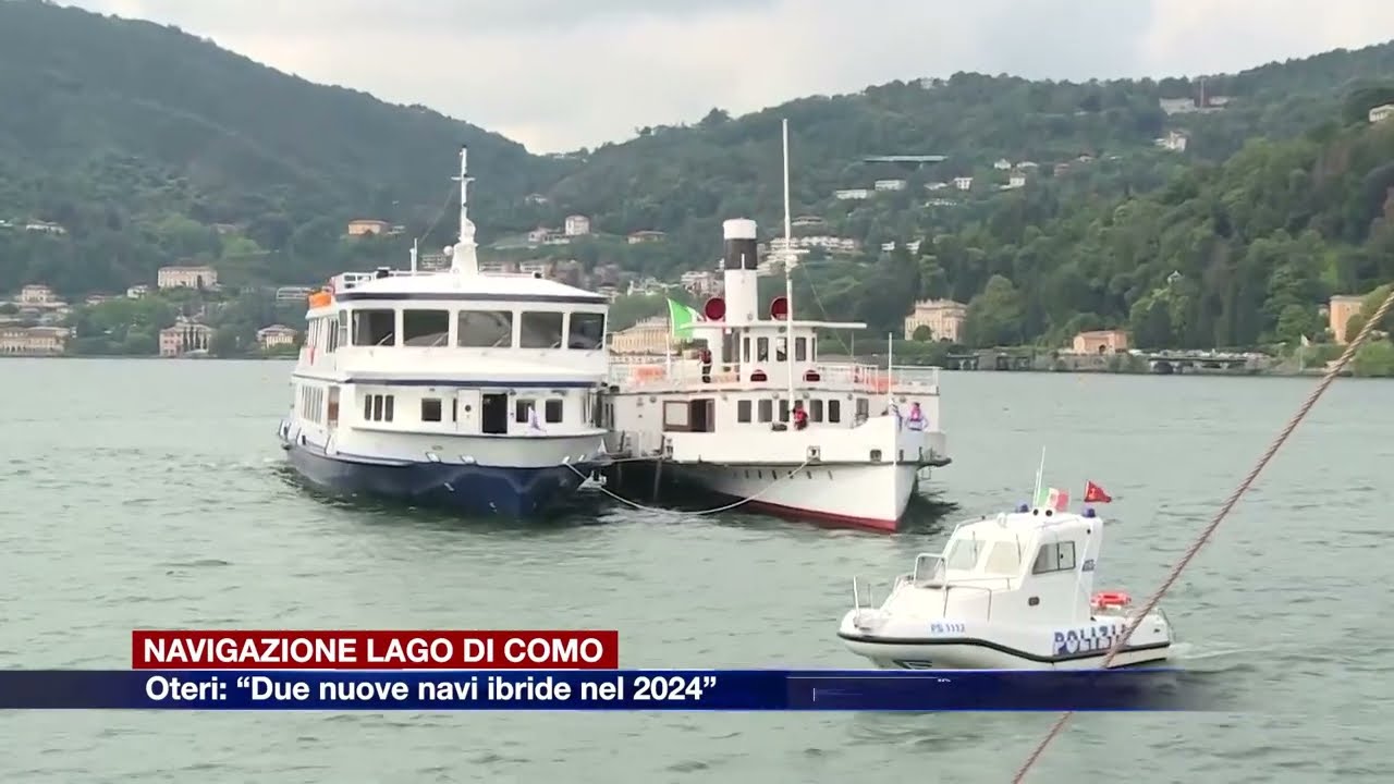 Etg - Navigazione Lago di Como, Oteri: “Due nuove navi ibride nel 2024”