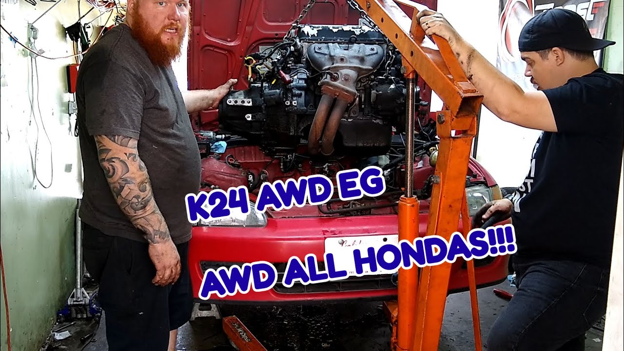 NEW PROJECT: AWD K24 Turbo EG done right