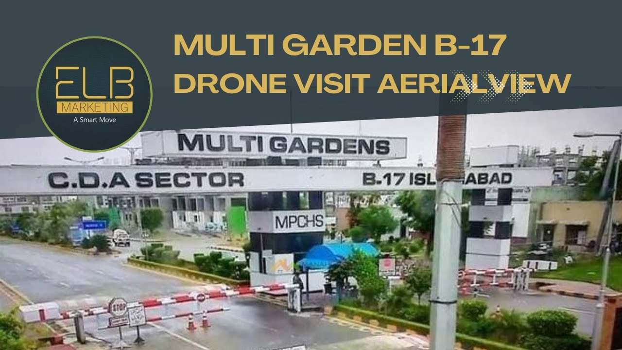 Multi Garden B-17 aerial view | Drone Visit of Multi Garden B-17 | ELB Marketing