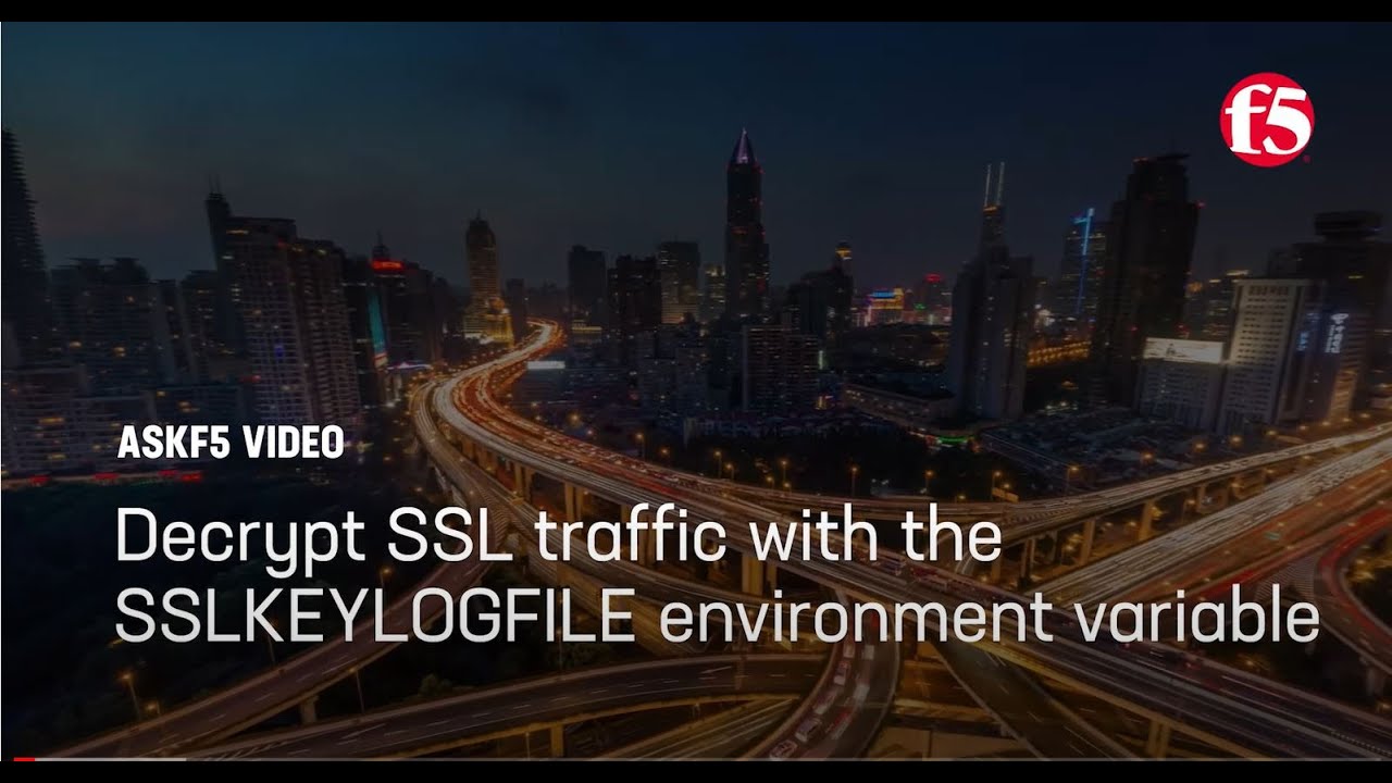 Расшифровка SSL-трафика с помощью переменной среды SSLKEYLOGFILE