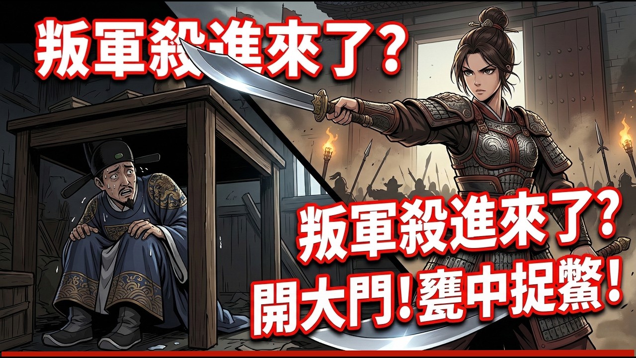 ✅️百無一用是書生！京城大亂丈夫嚇破膽，硬核狂妻接管防線：關門打狗，一個活口都別留！#短劇