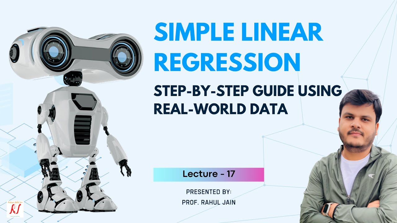 17. Build a Simple Linear Regression Model | Step by Step Guide | Machine Learning