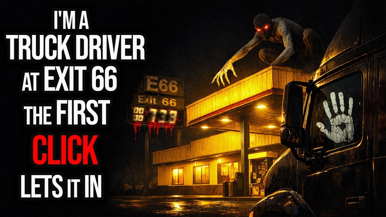 I’m a Truck Driver at Exit 66. The First Click Lets It In.| Creepypasta