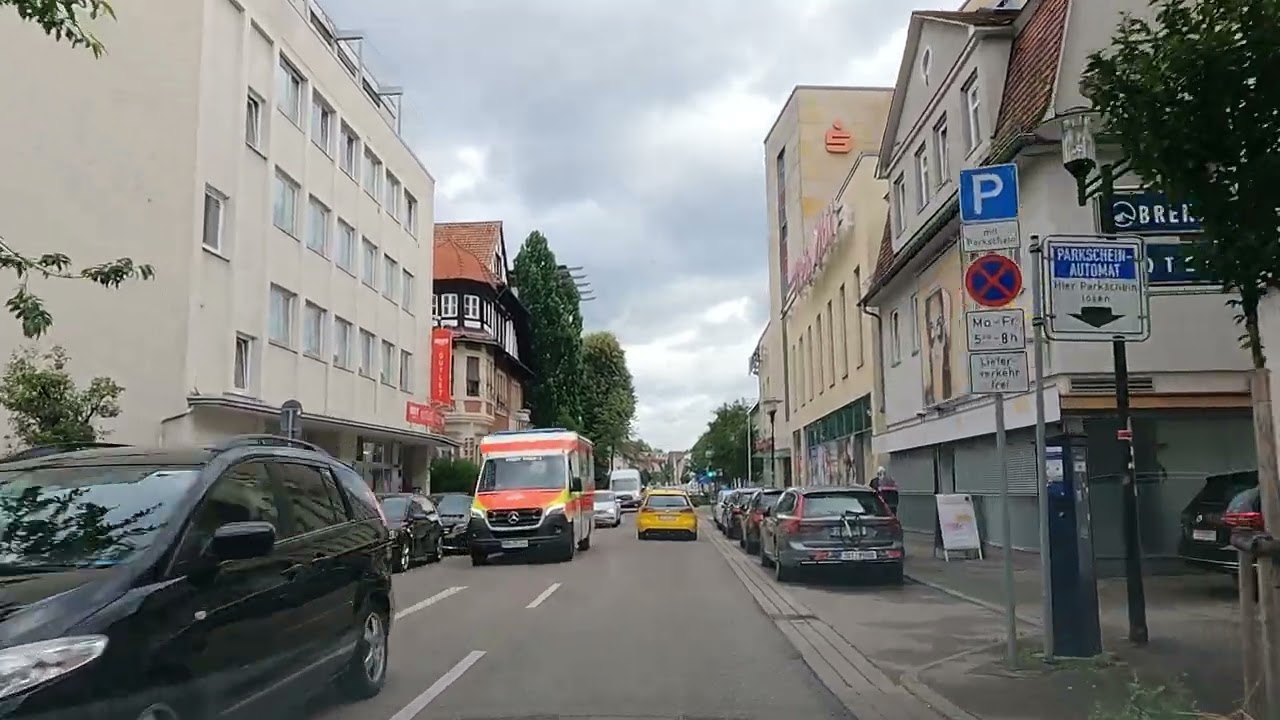 Поездка из Хайденхайма в Нересхайм - 🇩🇪 Германия 🇩🇪