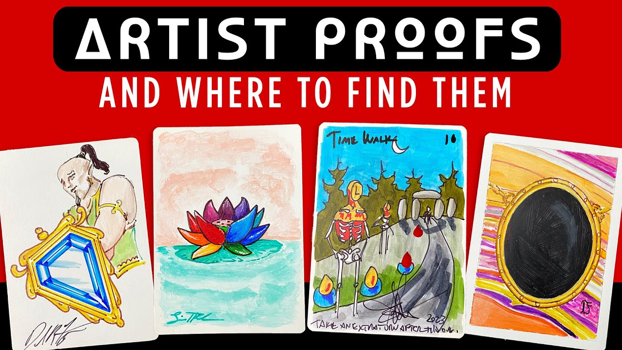 100 Proof Craze: Where to find Magic the Gathering Artist Proofs